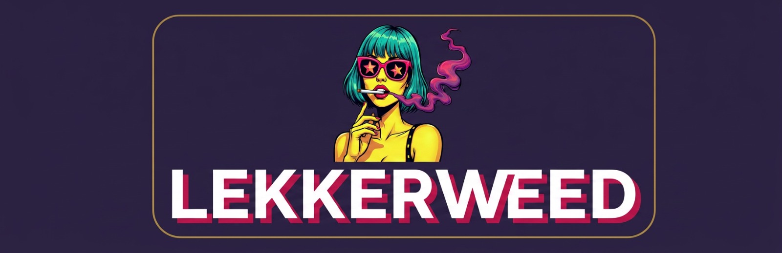 LEKKERWEED  logo