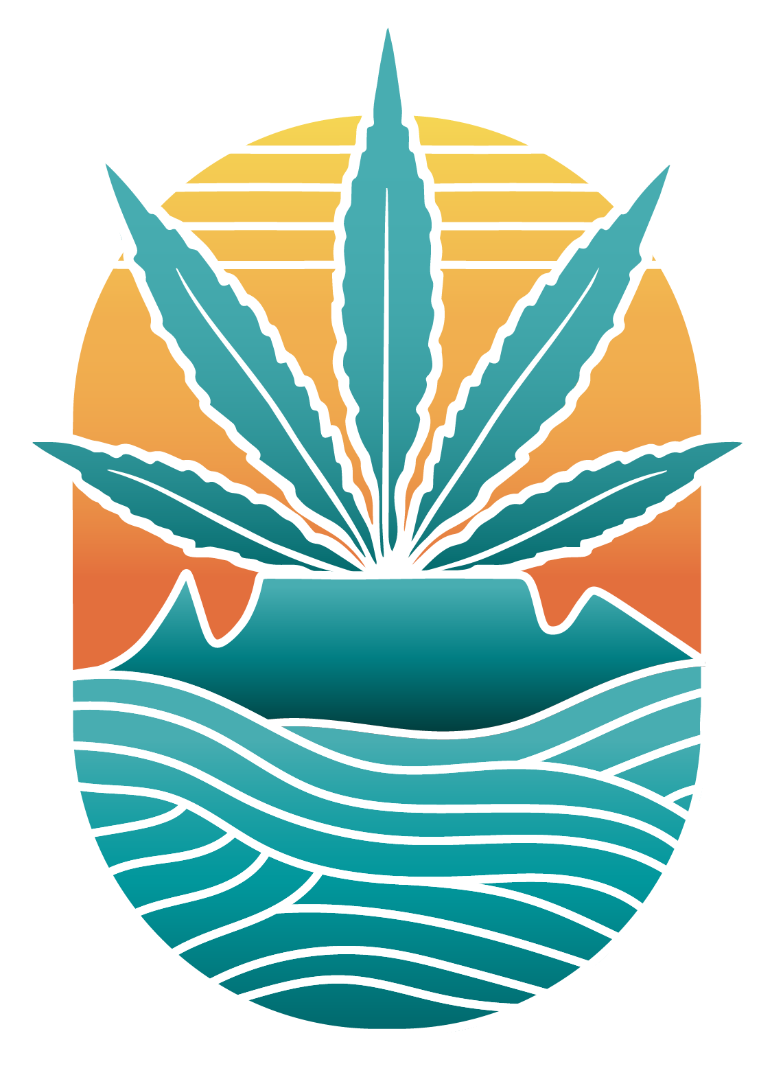 Lekker Leaf  logo