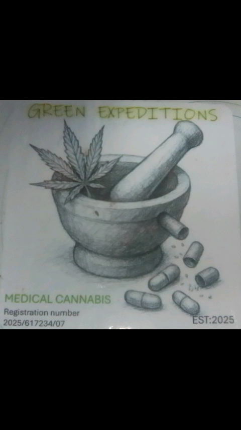 Green Expeditions medical cannabis collection point  logo